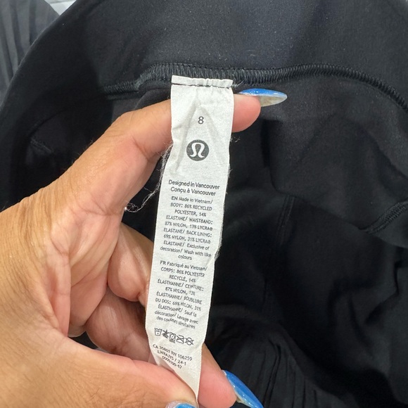 lululemon athletica Black Pleated Skater Skirt - Picture 4 of 9